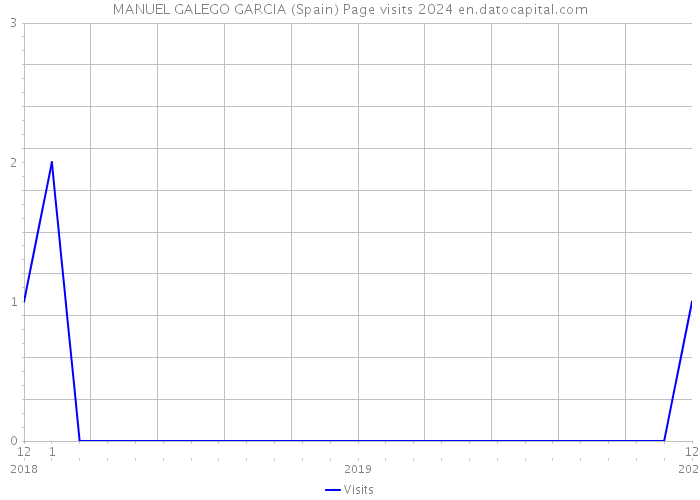 MANUEL GALEGO GARCIA (Spain) Page visits 2024 