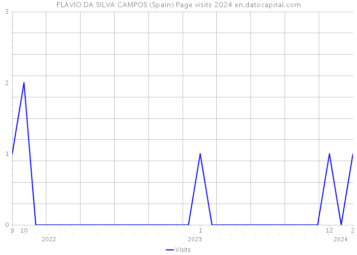 FLAVIO DA SILVA CAMPOS (Spain) Page visits 2024 
