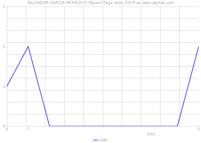 SALVADOR GARCIA MONCAYO (Spain) Page visits 2024 