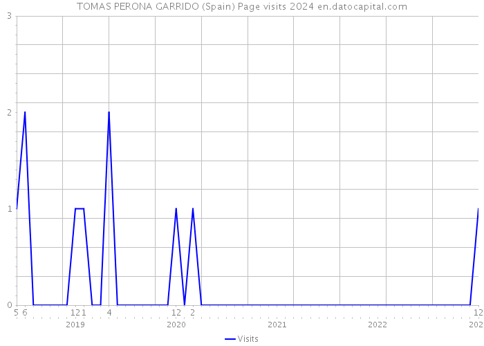 TOMAS PERONA GARRIDO (Spain) Page visits 2024 