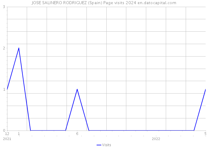 JOSE SALINERO RODRIGUEZ (Spain) Page visits 2024 