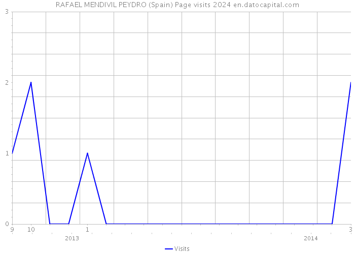 RAFAEL MENDIVIL PEYDRO (Spain) Page visits 2024 