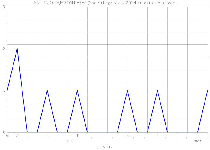 ANTONIO PAJARON PEREZ (Spain) Page visits 2024 