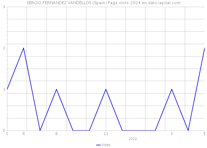 SERGIO FERNANDEZ VANDELLOS (Spain) Page visits 2024 