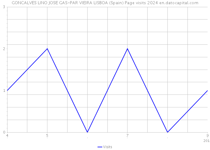 GONCALVES LINO JOSE GAS-PAR VIEIRA LISBOA (Spain) Page visits 2024 