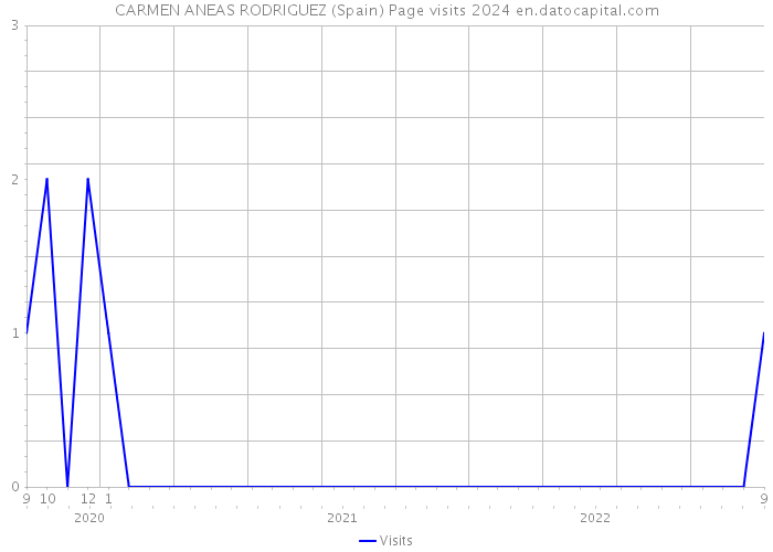 CARMEN ANEAS RODRIGUEZ (Spain) Page visits 2024 