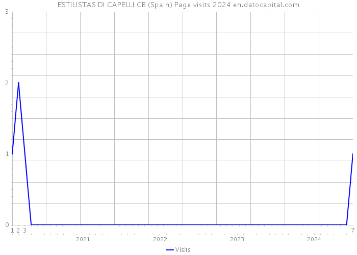 ESTILISTAS DI CAPELLI CB (Spain) Page visits 2024 