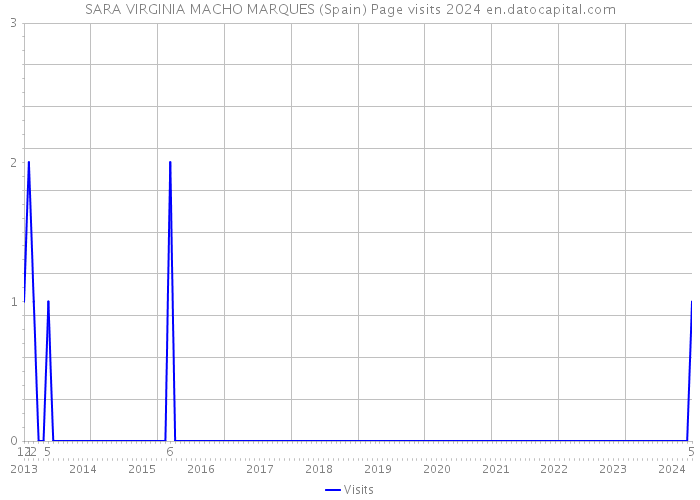 SARA VIRGINIA MACHO MARQUES (Spain) Page visits 2024 