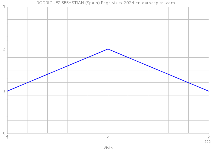 RODRIGUEZ SEBASTIAN (Spain) Page visits 2024 