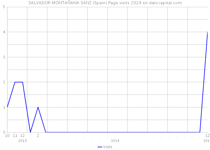 SALVADOR MONTAÑANA SANZ (Spain) Page visits 2024 