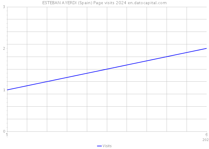 ESTEBAN AYERDI (Spain) Page visits 2024 