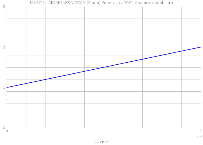 IRANTZU MORIONES VIZCAY (Spain) Page visits 2024 