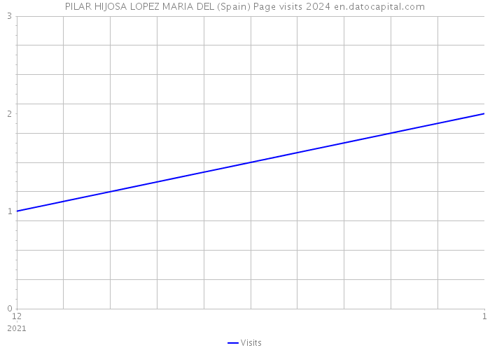 PILAR HIJOSA LOPEZ MARIA DEL (Spain) Page visits 2024 