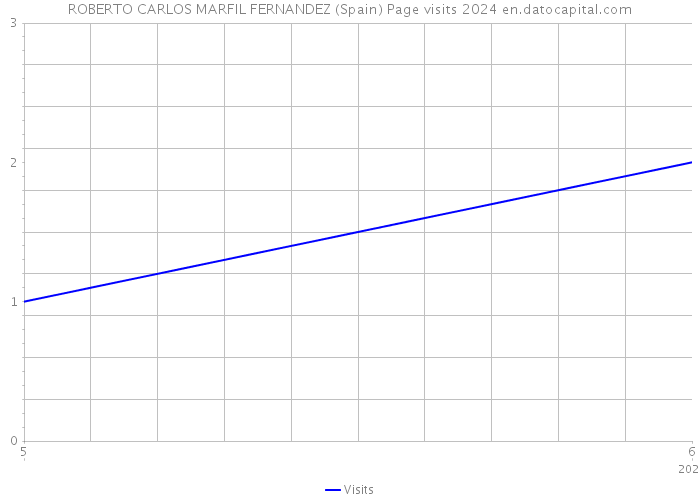 ROBERTO CARLOS MARFIL FERNANDEZ (Spain) Page visits 2024 