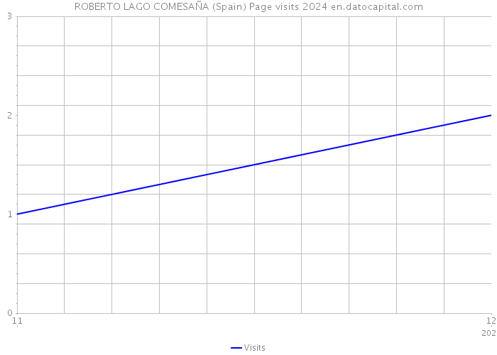 ROBERTO LAGO COMESAÑA (Spain) Page visits 2024 