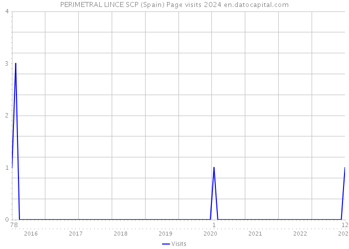 PERIMETRAL LINCE SCP (Spain) Page visits 2024 