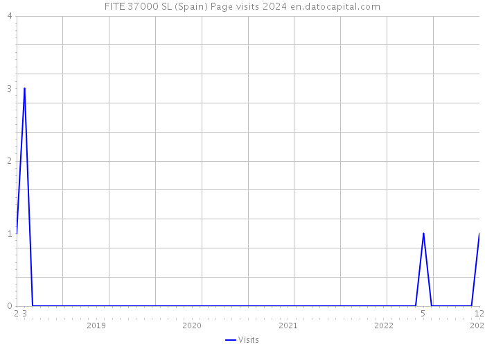 FITE 37000 SL (Spain) Page visits 2024 