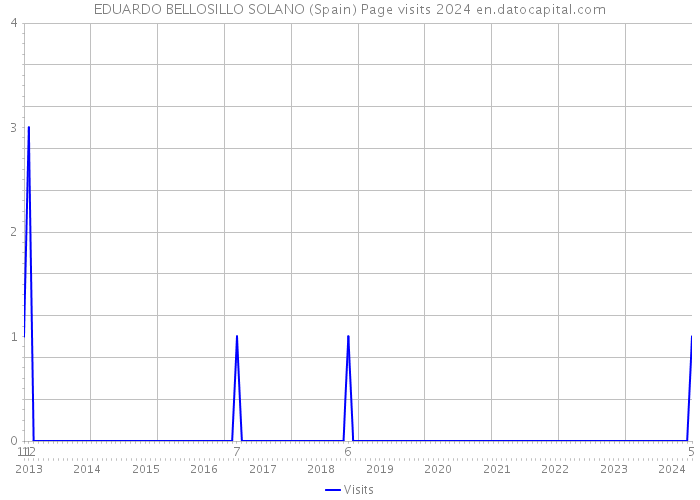 EDUARDO BELLOSILLO SOLANO (Spain) Page visits 2024 