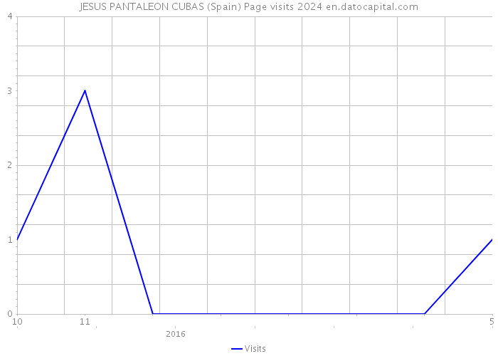 JESUS PANTALEON CUBAS (Spain) Page visits 2024 