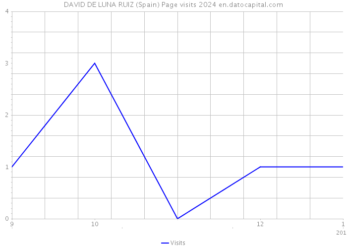 DAVID DE LUNA RUIZ (Spain) Page visits 2024 