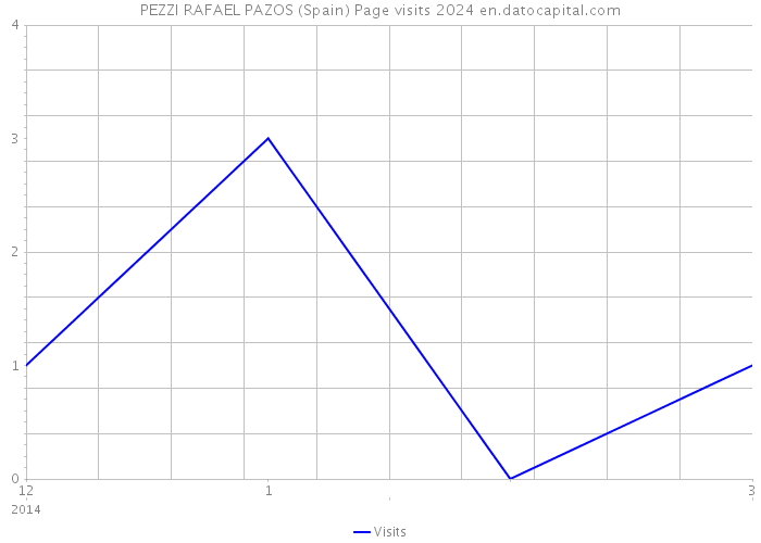 PEZZI RAFAEL PAZOS (Spain) Page visits 2024 