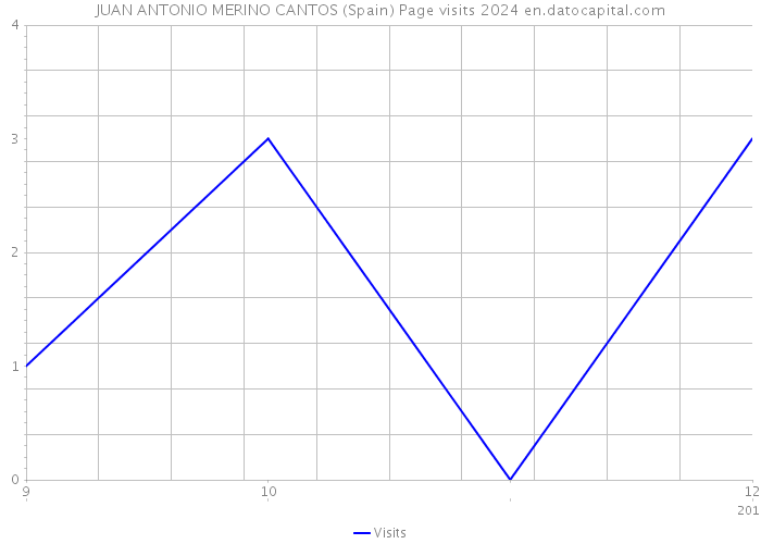 JUAN ANTONIO MERINO CANTOS (Spain) Page visits 2024 