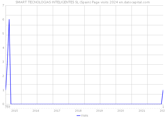 SMART TECNOLOGIAS INTELIGENTES SL (Spain) Page visits 2024 