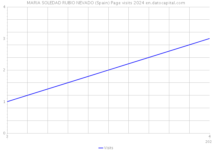 MARIA SOLEDAD RUBIO NEVADO (Spain) Page visits 2024 