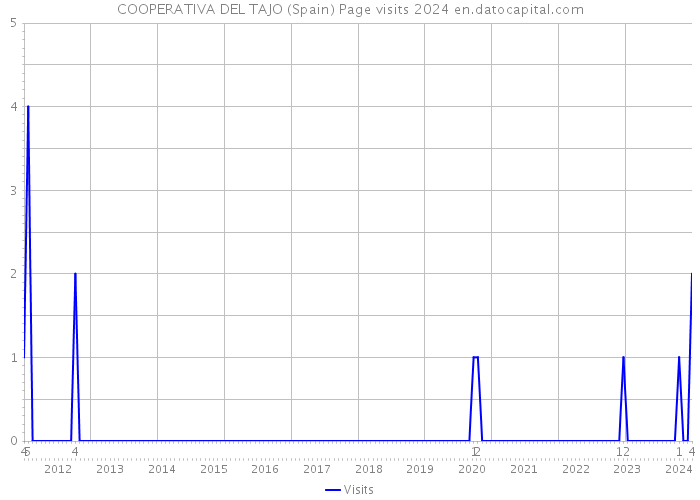 COOPERATIVA DEL TAJO (Spain) Page visits 2024 