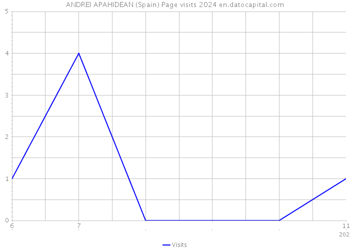 ANDREI APAHIDEAN (Spain) Page visits 2024 