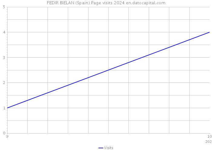 FEDIR BIELAN (Spain) Page visits 2024 