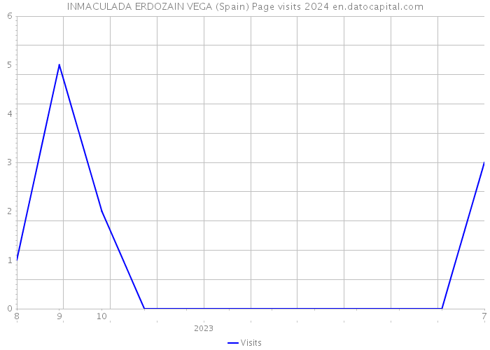 INMACULADA ERDOZAIN VEGA (Spain) Page visits 2024 