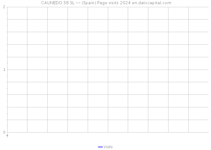  CAUNEDO 38 SL -- (Spain) Page visits 2024 