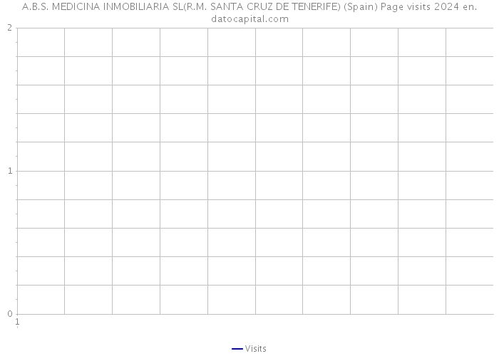 A.B.S. MEDICINA INMOBILIARIA SL(R.M. SANTA CRUZ DE TENERIFE) (Spain) Page visits 2024 