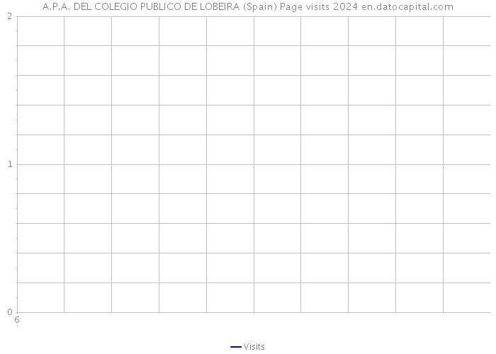 A.P.A. DEL COLEGIO PUBLICO DE LOBEIRA (Spain) Page visits 2024 