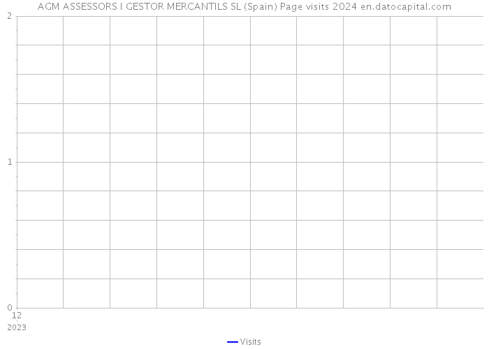 AGM ASSESSORS I GESTOR MERCANTILS SL (Spain) Page visits 2024 