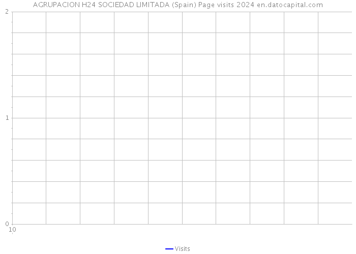 AGRUPACION H24 SOCIEDAD LIMITADA (Spain) Page visits 2024 