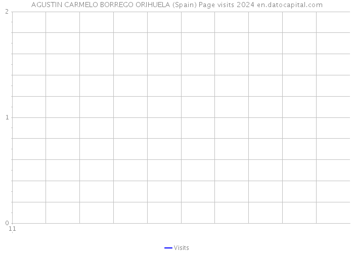 AGUSTIN CARMELO BORREGO ORIHUELA (Spain) Page visits 2024 