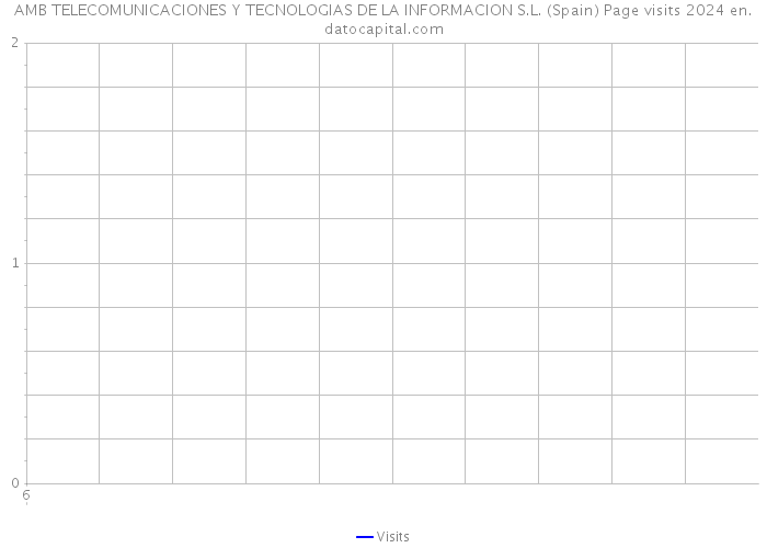 AMB TELECOMUNICACIONES Y TECNOLOGIAS DE LA INFORMACION S.L. (Spain) Page visits 2024 