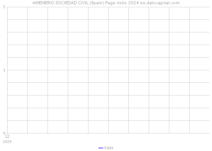 AMENEIRO SOCIEDAD CIVIL (Spain) Page visits 2024 