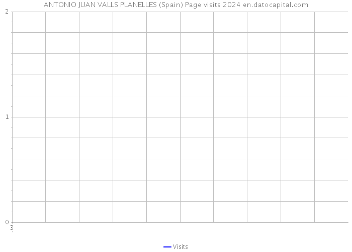 ANTONIO JUAN VALLS PLANELLES (Spain) Page visits 2024 