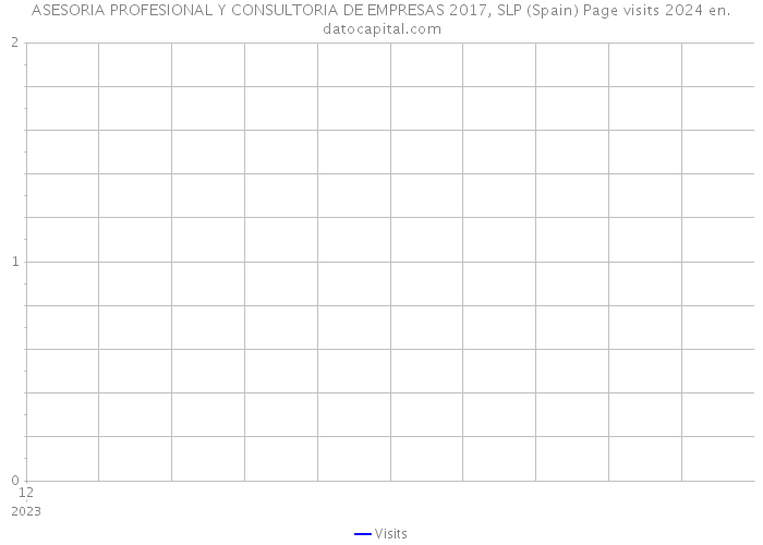 ASESORIA PROFESIONAL Y CONSULTORIA DE EMPRESAS 2017, SLP (Spain) Page visits 2024 
