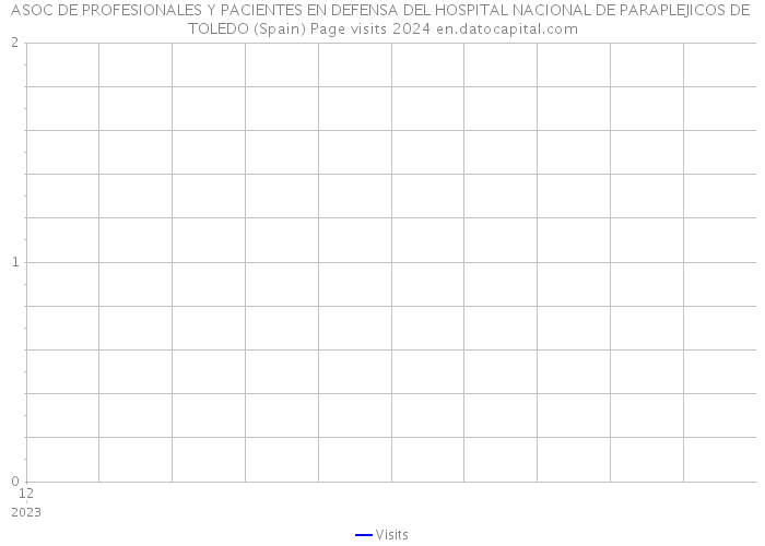ASOC DE PROFESIONALES Y PACIENTES EN DEFENSA DEL HOSPITAL NACIONAL DE PARAPLEJICOS DE TOLEDO (Spain) Page visits 2024 