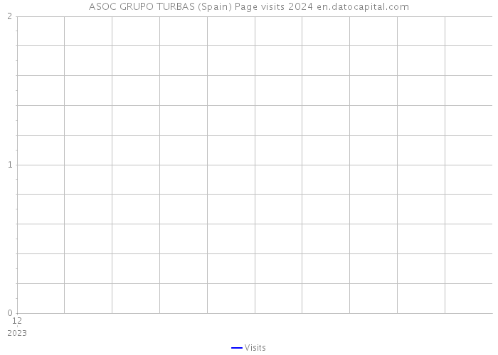 ASOC GRUPO TURBAS (Spain) Page visits 2024 