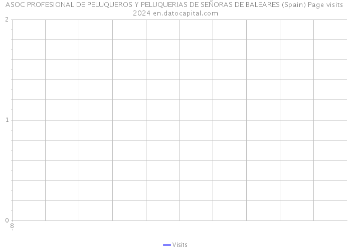 ASOC PROFESIONAL DE PELUQUEROS Y PELUQUERIAS DE SEÑORAS DE BALEARES (Spain) Page visits 2024 