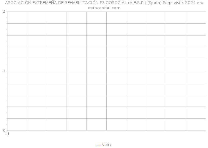 ASOCIACIÓN EXTREMEÑA DE REHABILITACIÓN PSICOSOCIAL (A.E.R.P.) (Spain) Page visits 2024 