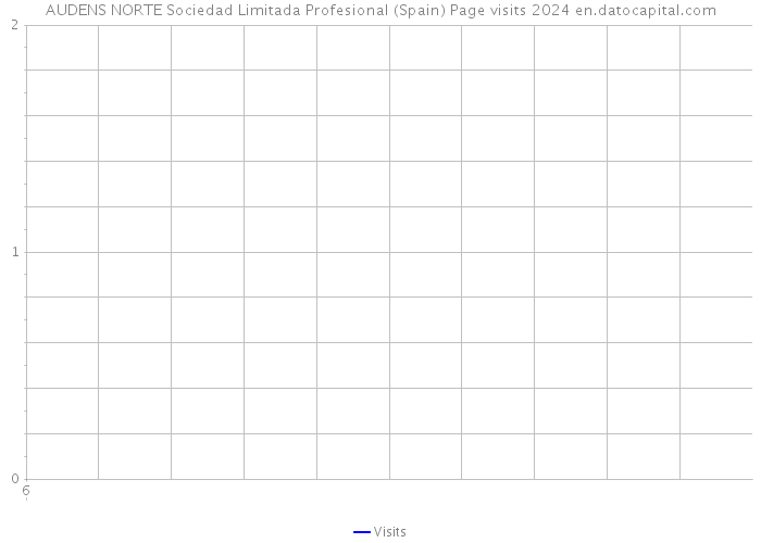 AUDENS NORTE Sociedad Limitada Profesional (Spain) Page visits 2024 