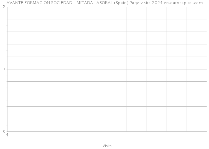 AVANTE FORMACION SOCIEDAD LIMITADA LABORAL (Spain) Page visits 2024 