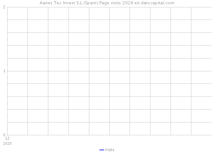 Aanes Tex Invest S.L (Spain) Page visits 2024 