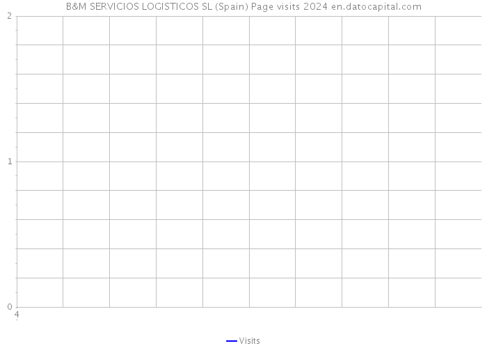 B&M SERVICIOS LOGISTICOS SL (Spain) Page visits 2024 